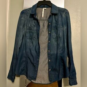 LC Lauren Conrad Denim Shirt